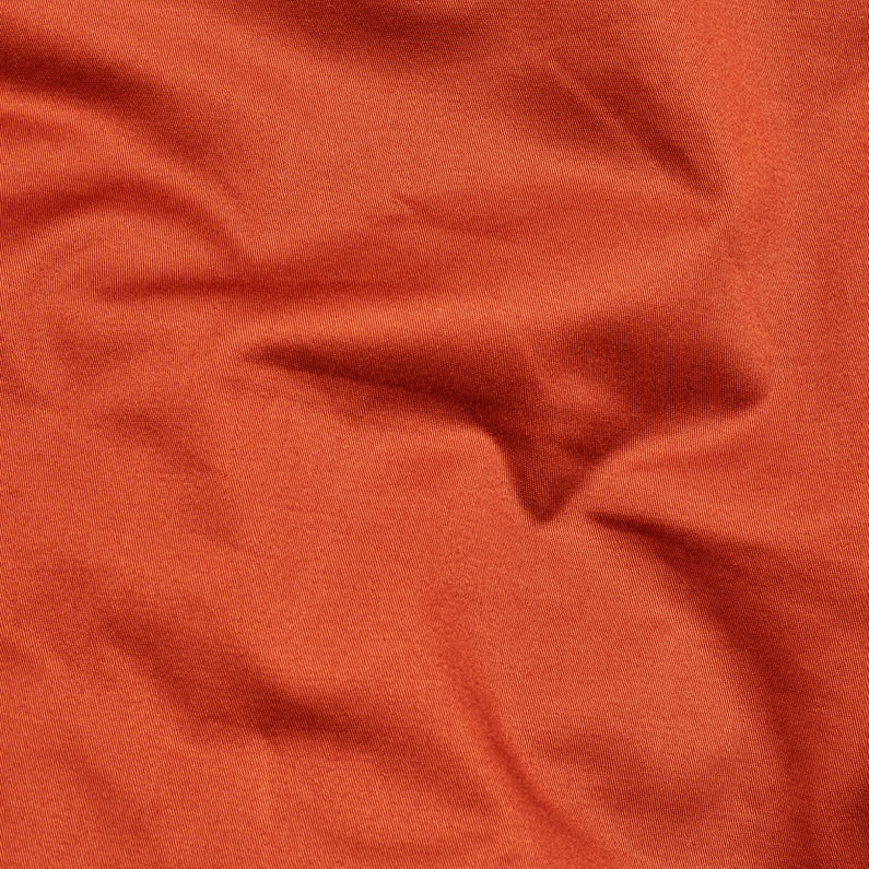 G-Star RAW® Bronson Straight Shorts Orange fabric shot