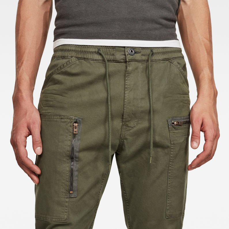 G-Star RAW® Pantalon de survêtement Powel Slim Vert detail shot