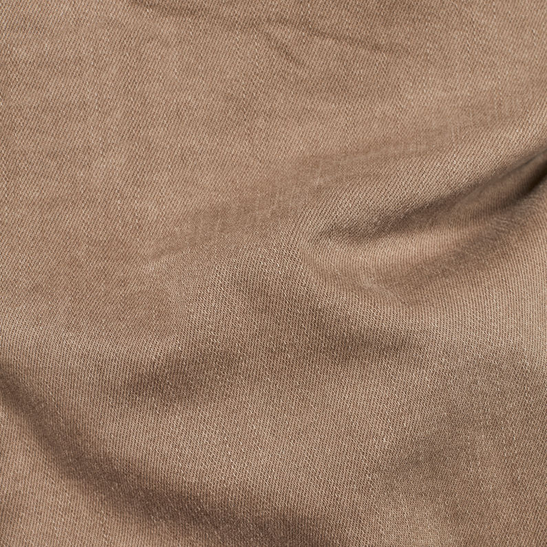 G-Star RAW® 3301 Slim Shorts Beige fabric shot