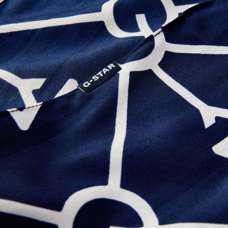 G-Star RAW® Bandana Espor Allover Azul oscuro