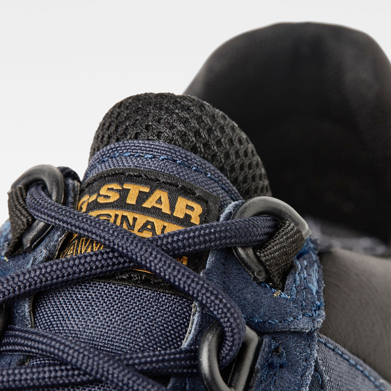 G-Star RAW® Baskets Rackam Vodan Low II Bleu foncé detail