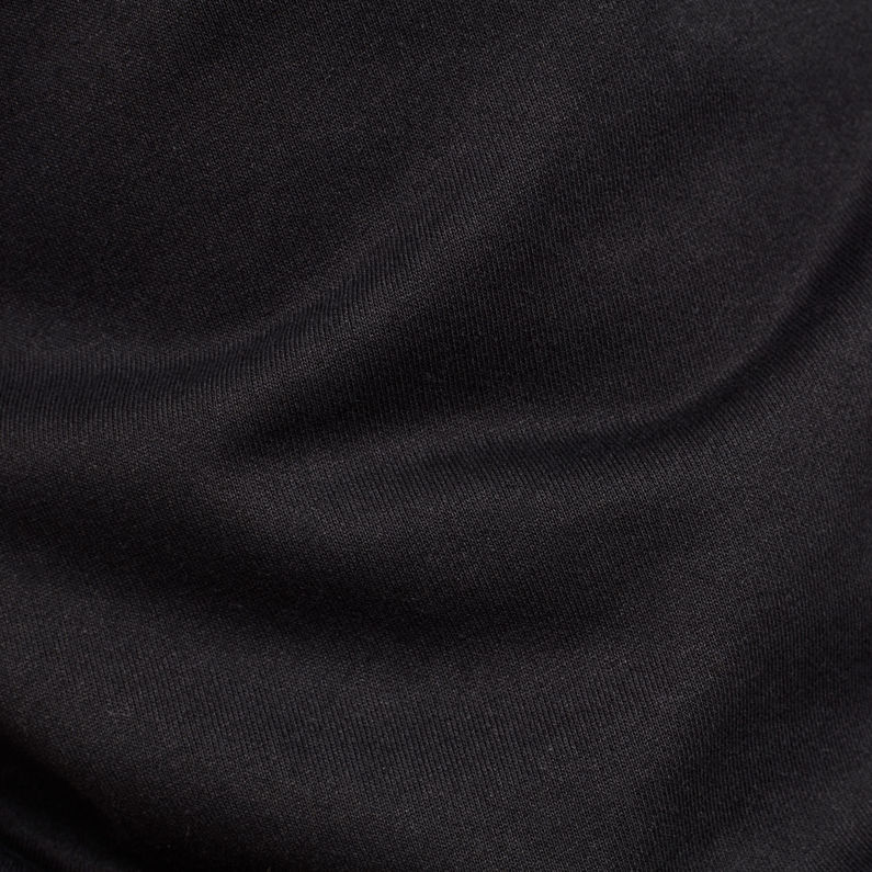 G-Star RAW® Rei Hooded Sweatshirt Schwarz fabric shot