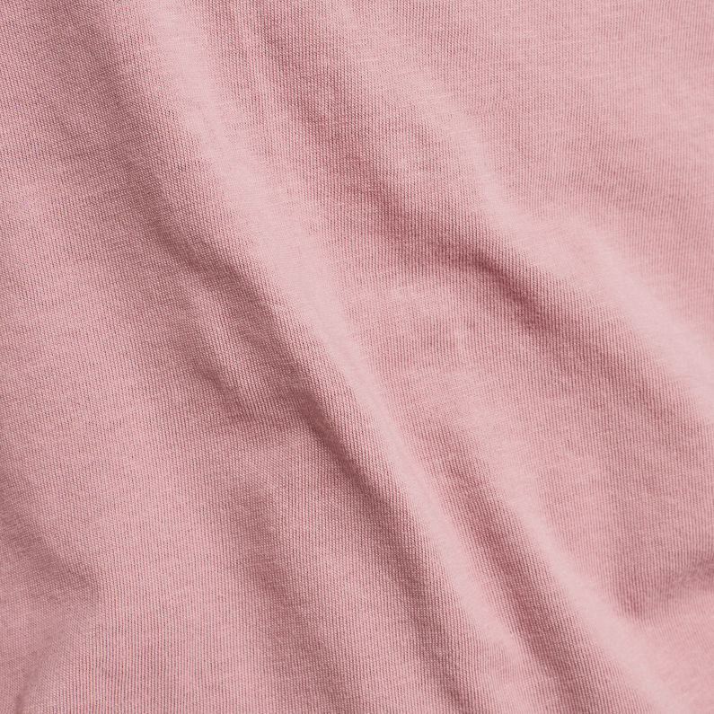G-Star RAW® Eyben Slim Top Pink fabric shot