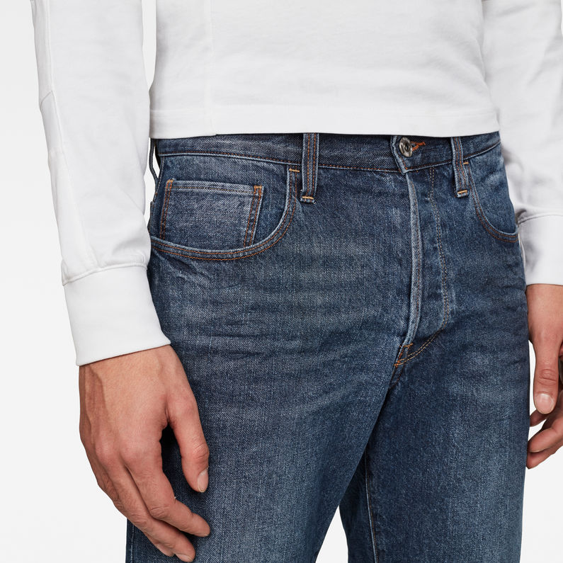 G-Star RAW® 3301 Shorts Dark blue detail shot buckle