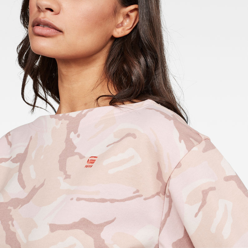 G-Star RAW® Pull Xzyph Allover Rose detail shot