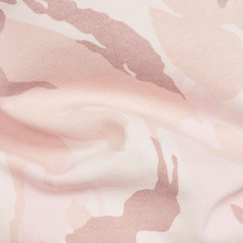 G-STAR® Xzyph Allover Sweater Pink fabric shot