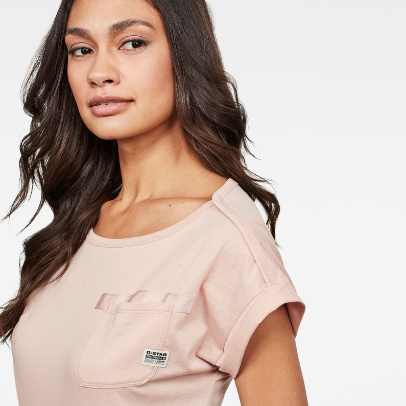 G-Star RAW® Noxer Top Pink detail shot
