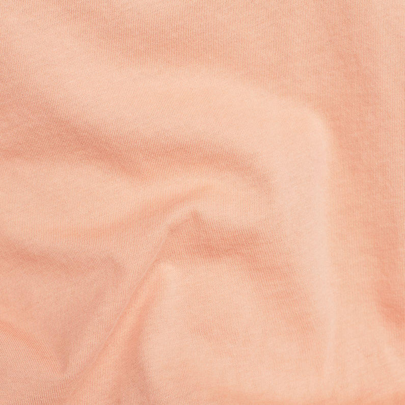 G-Star RAW® Gyre Cut & Sew GR Top Orange fabric shot