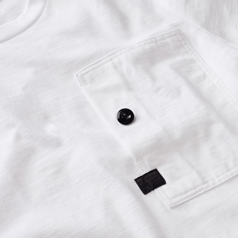 G-Star RAW® T-Shirt White detail shot