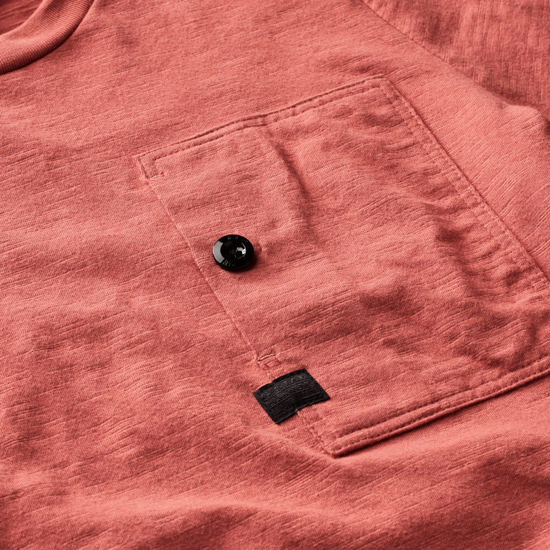 G-Star RAW® T-Shirt ブラウン detail shot