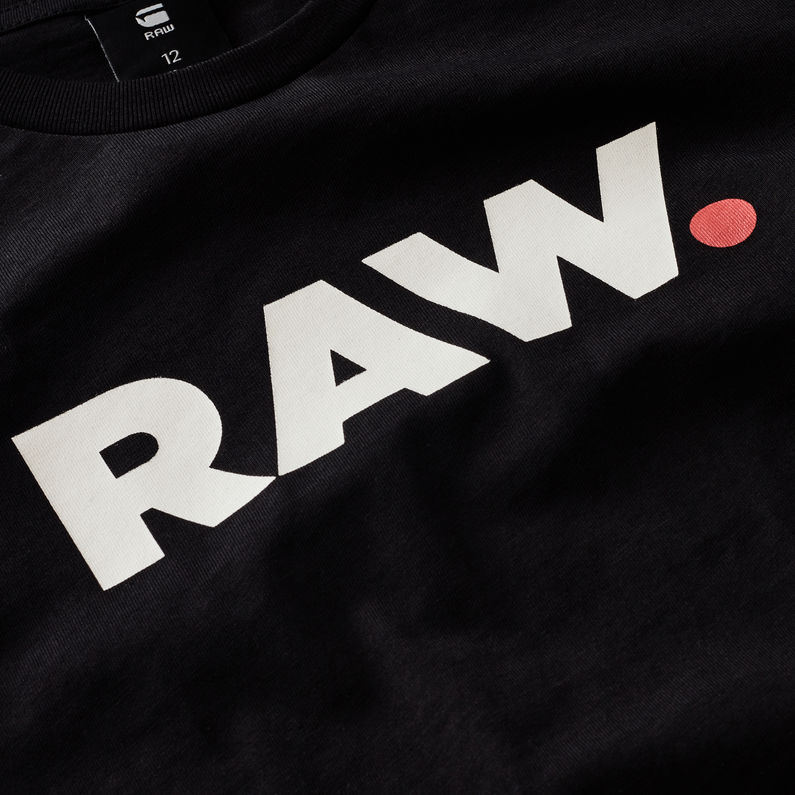 G-Star RAW® T-Shirt Noir detail shot