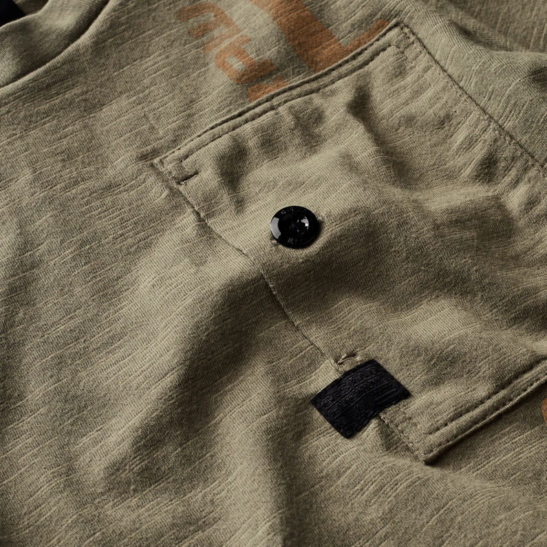 G-Star RAW® T-Shirt Green detail shot