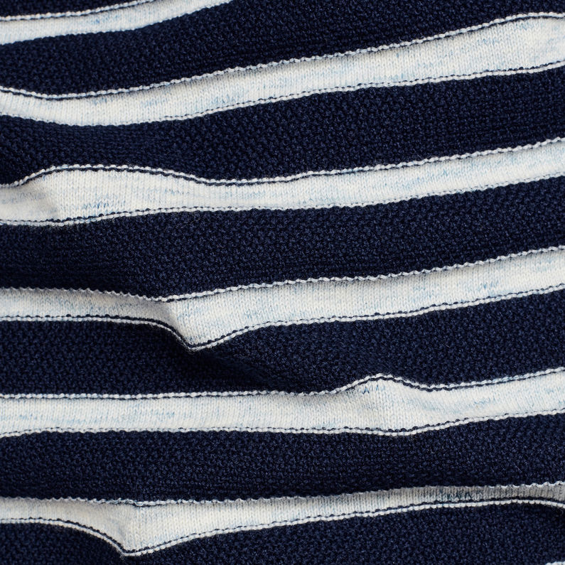 G-STAR® Jersey Stripe  Knitted Azul claro fabric shot