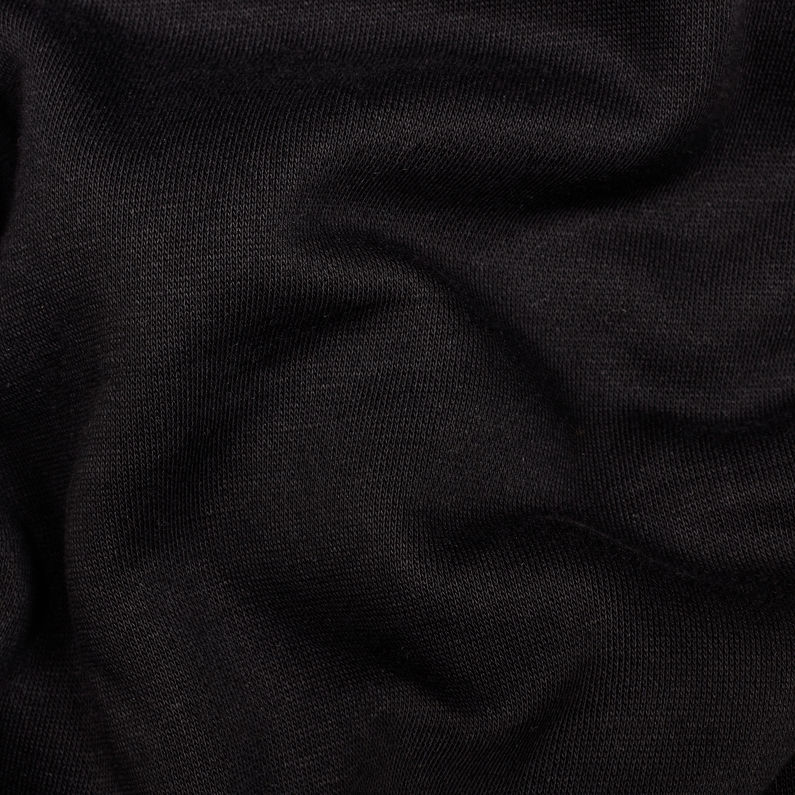 G-Star RAW® Bilbi Originals Sweater Black fabric shot