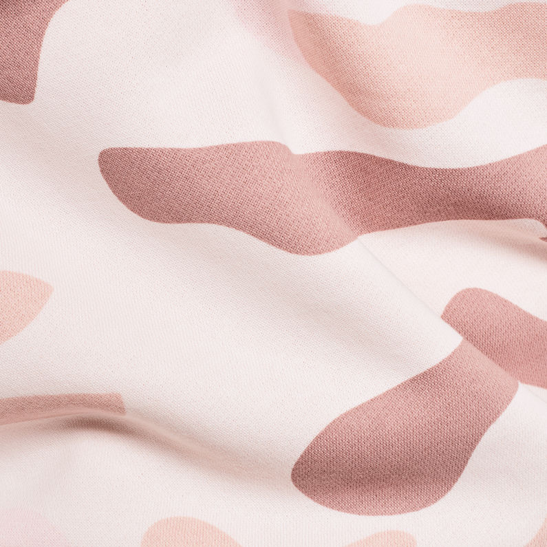 G-Star RAW® Bilbi Hooded Sweater Pink fabric shot