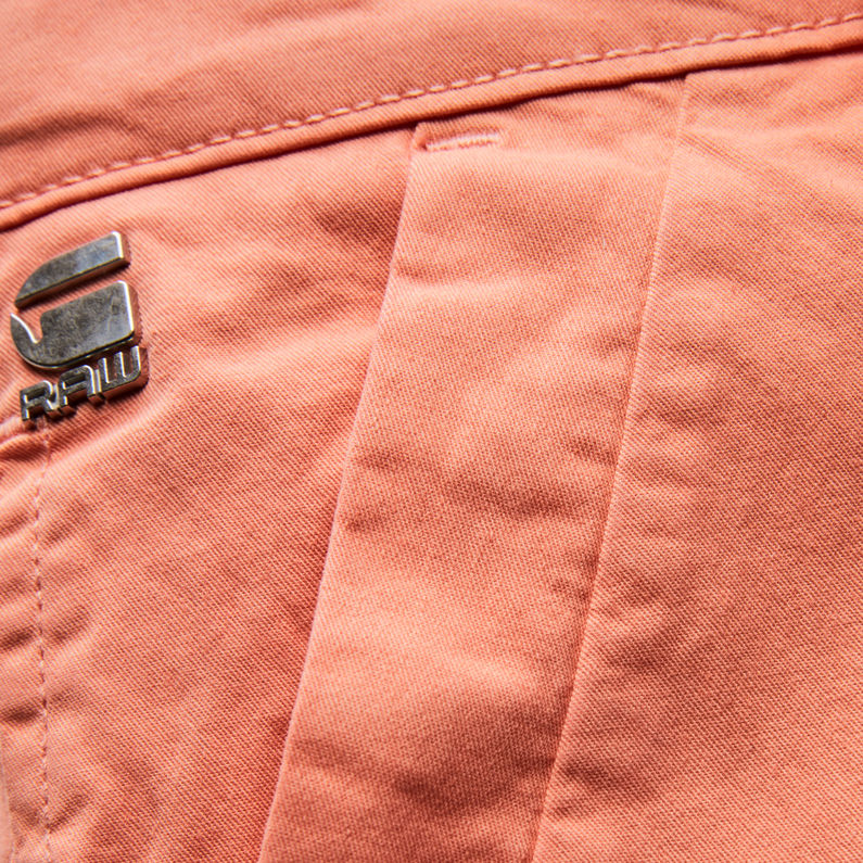 G-Star RAW® Bronson Slim Shorts Pink detail shot