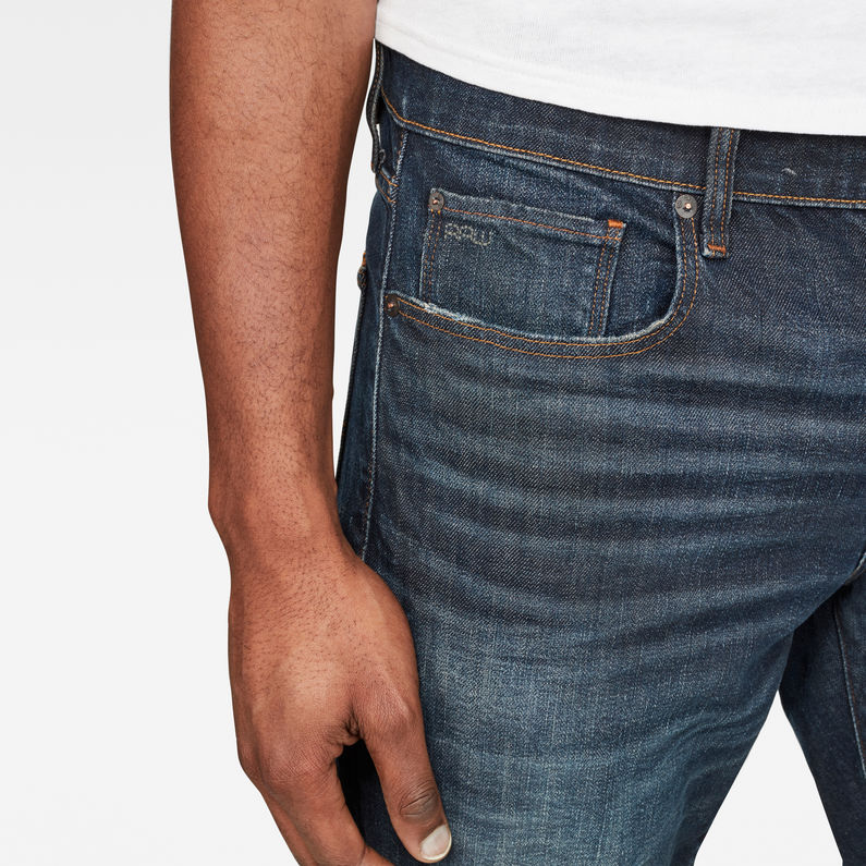 G-Star RAW® 3301 Straight Tapered Jeans Bleu foncé