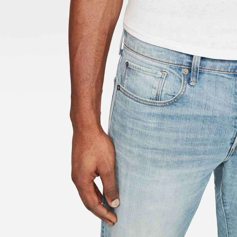 G-STAR® Jeans 3301 Straight Tapered Azul claro