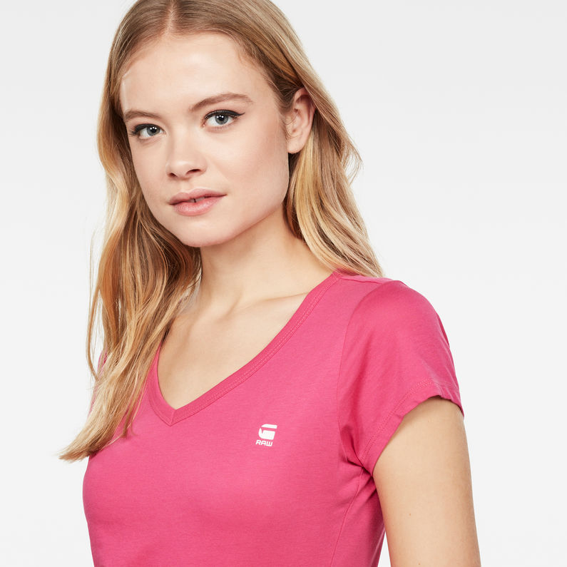 G-Star RAW® Eyben Slim Top Pink detail shot
