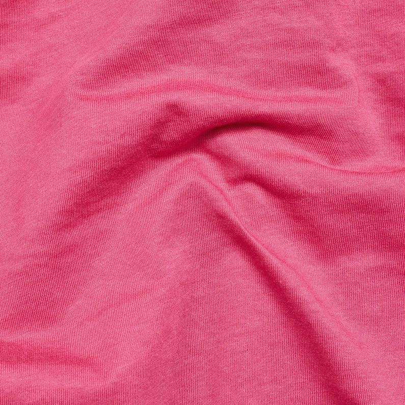 G-Star RAW® Eyben Slim Top Pink fabric shot