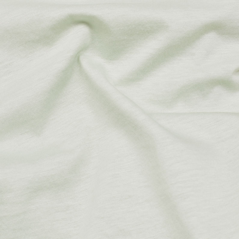 G-Star RAW® Haut Gyre Ringer Vert fabric shot