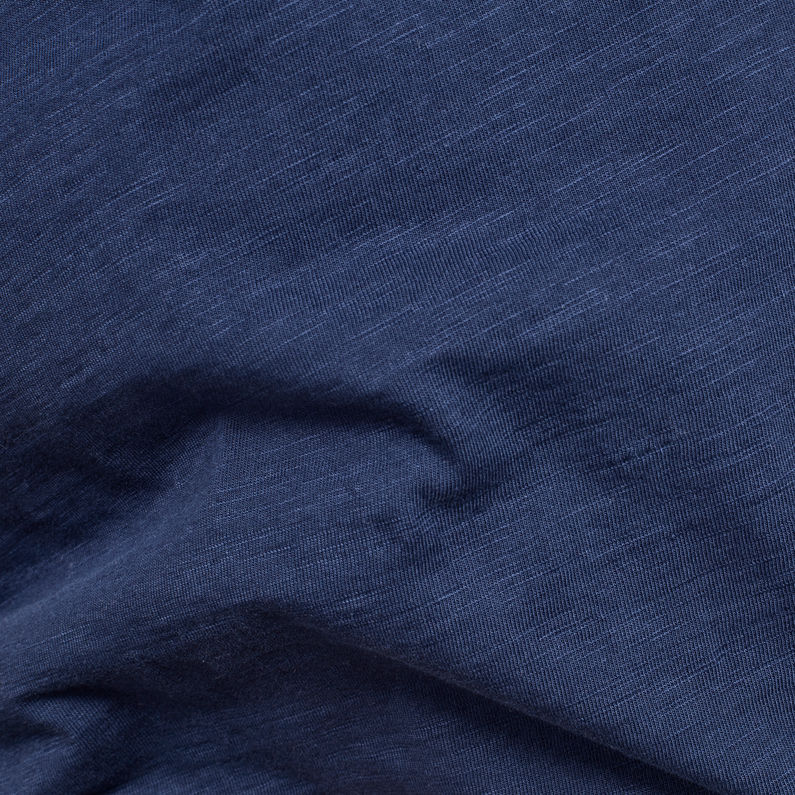 G-Star RAW® Camiseta Contrast Pocket Azul oscuro