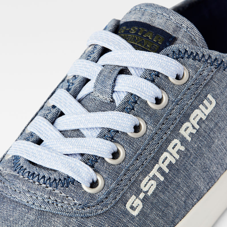 G-STAR® Velv Denim Sneaker Hellblau detail