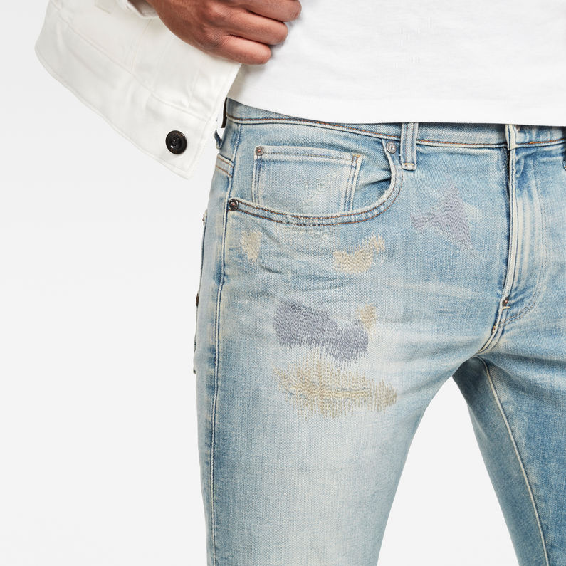 G-Star RAW® Jean Revend Skinny Bleu clair
