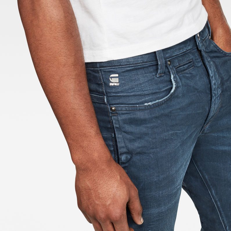 G-Star RAW® Jean D-Staq 3D Slim Bleu foncé