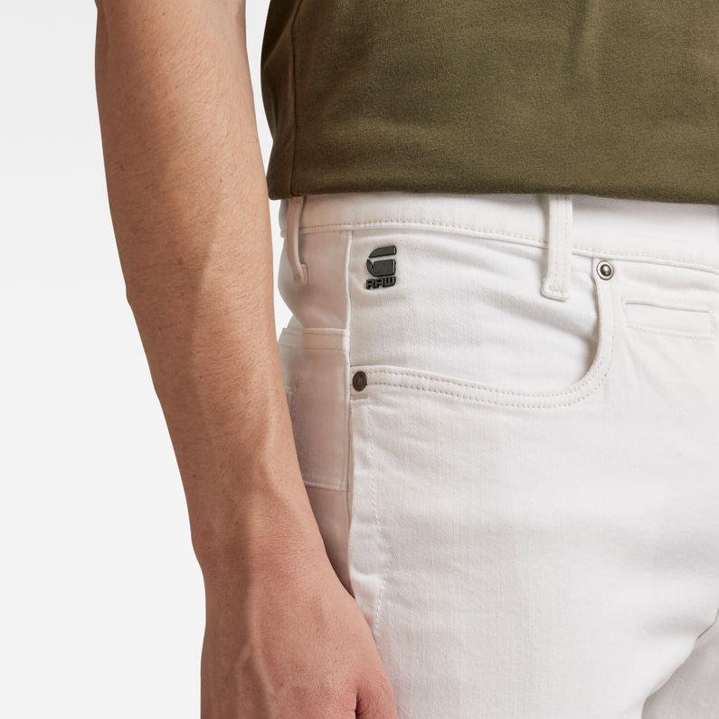 G-Star RAW® Jean D-Staq 3D Slim Blanc