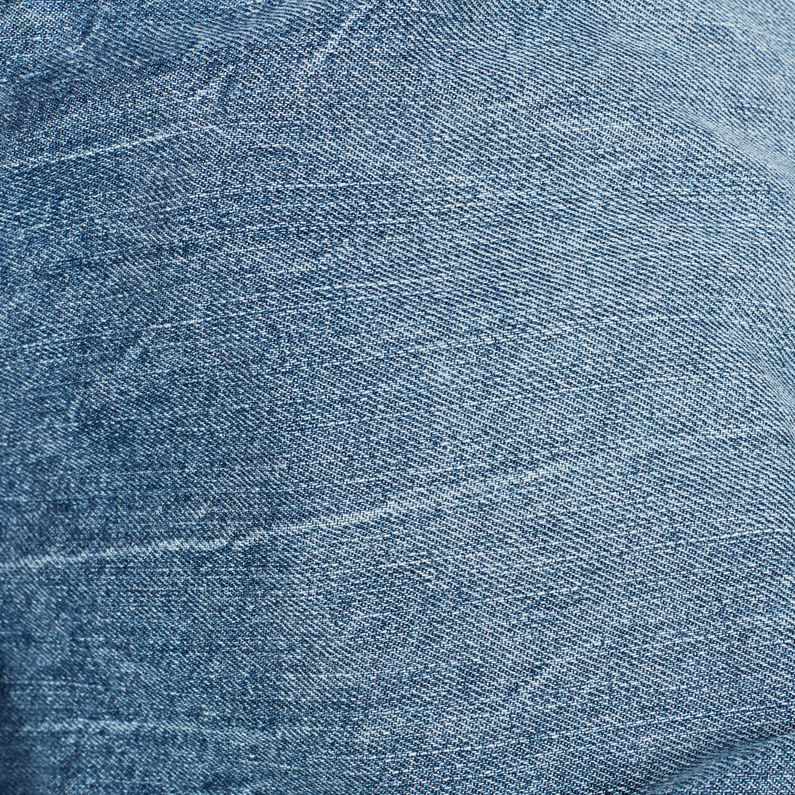 G-Star RAW® 3301 Denim Shorts Medium blue fabric shot