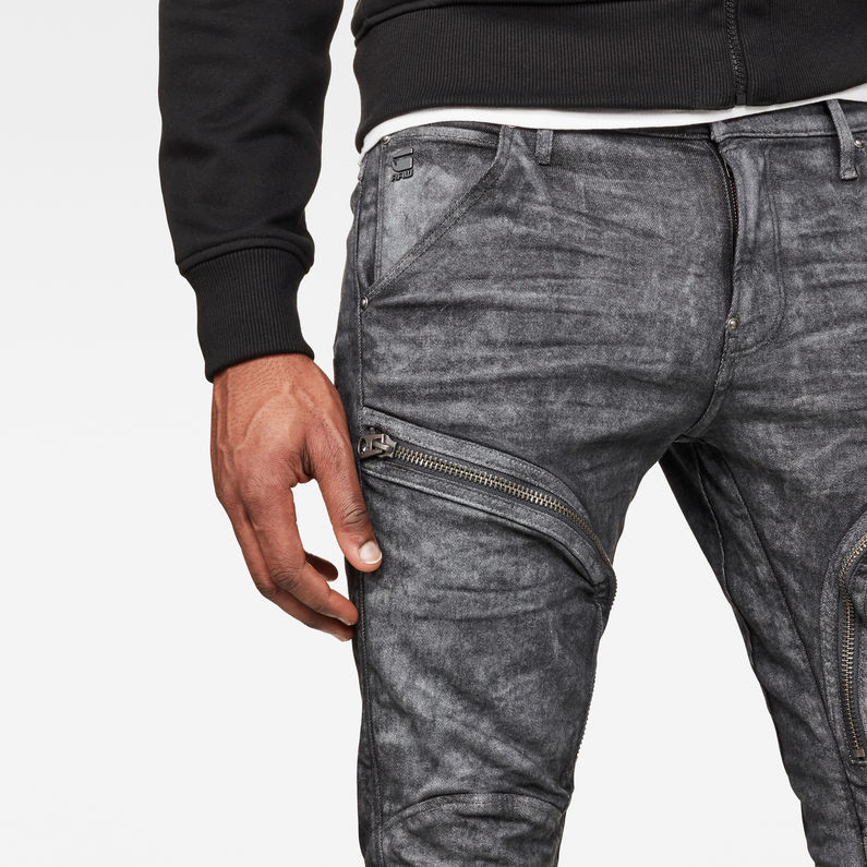 G-Star RAW® Air Defence Zip Skinny Jeans Grey