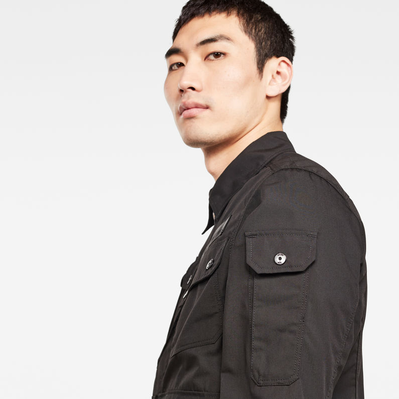 G-Star RAW® Airblaze Jacket Black detail shot