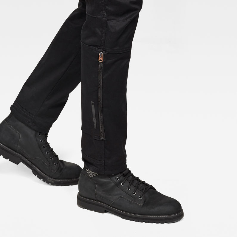 G-Star RAW® Front Pocket Slim Cargo Pants ブラック detail shot