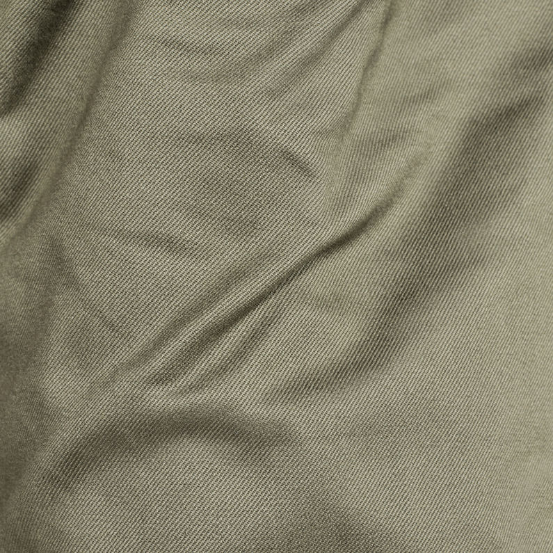 G-STAR® Pantalon cargo Front Pocket Slim Vert fabric shot