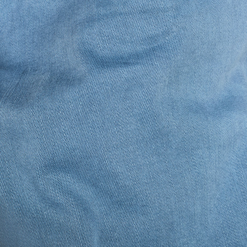 G-Star RAW® Short 3301 Slim Bleu clair fabric shot