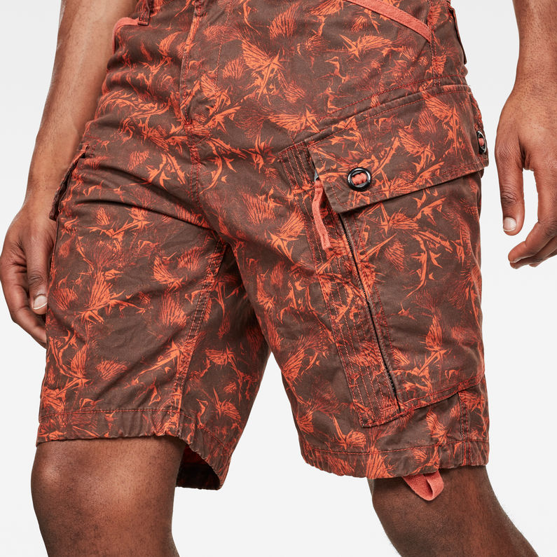 G-Star RAW® Roxic Shorts Brown detail shot