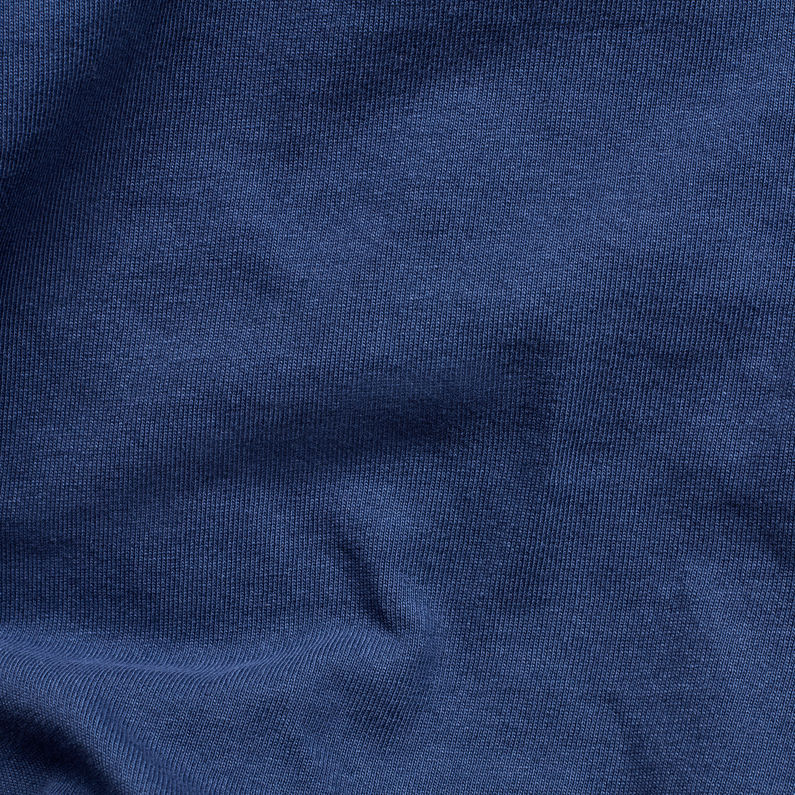 G-Star RAW® T-shirt Blast Granddad Bleu foncé fabric shot