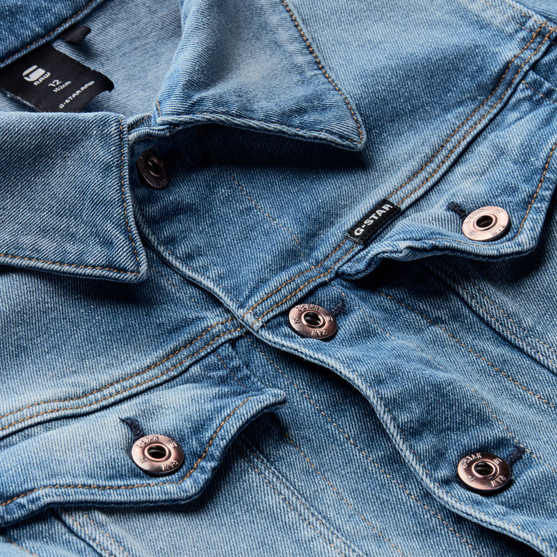 G-Star RAW® 3301 Denim Jacket ライトブルー detail shot