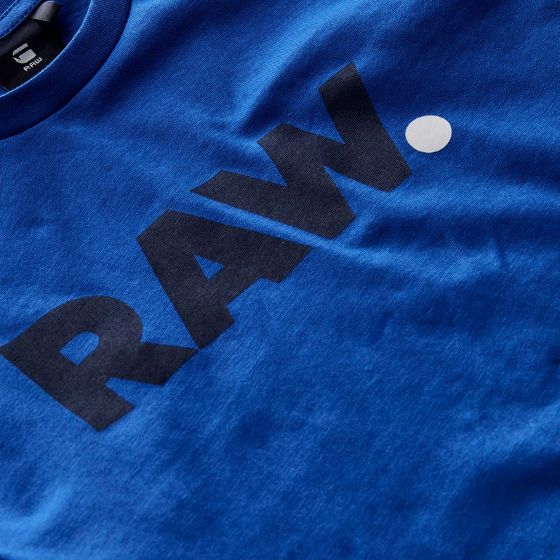 G-Star RAW® T-Shirt Medium blue detail shot