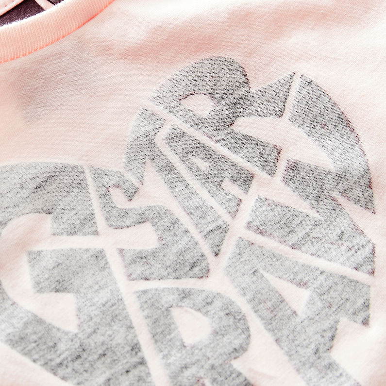 G-Star RAW® T-Shirt Pink detail shot