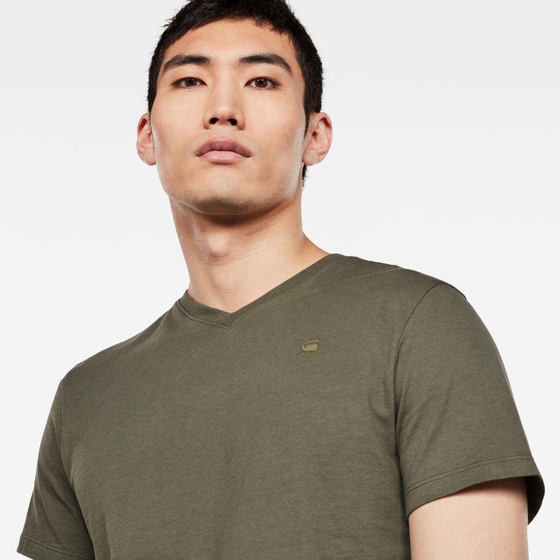 G-Star RAW® T-shirt Base-S Vert detail shot