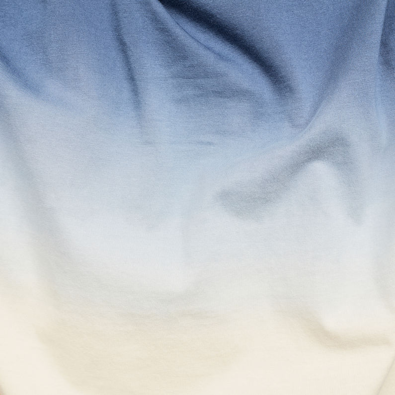 G-Star RAW® Dip Dye GR T-Shirt Donkerblauw fabric shot