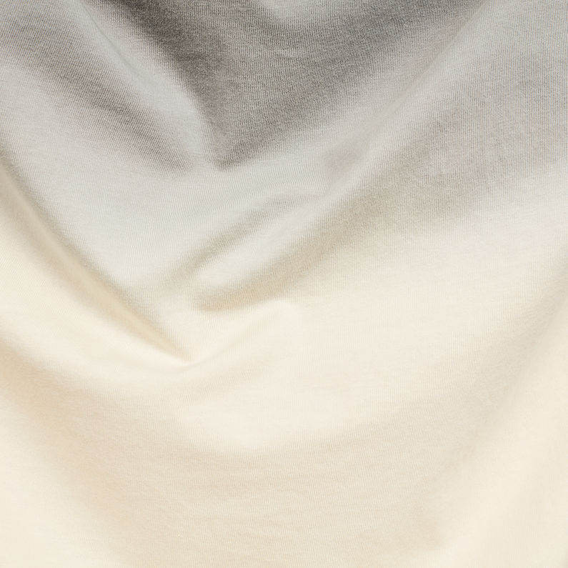 G-Star RAW® T-shirt Dip Dye GR Vert fabric shot