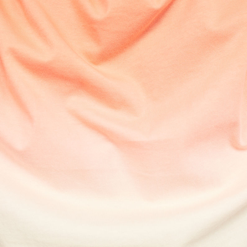 G-Star RAW® T-shirt Dip Dye GR Rose fabric shot