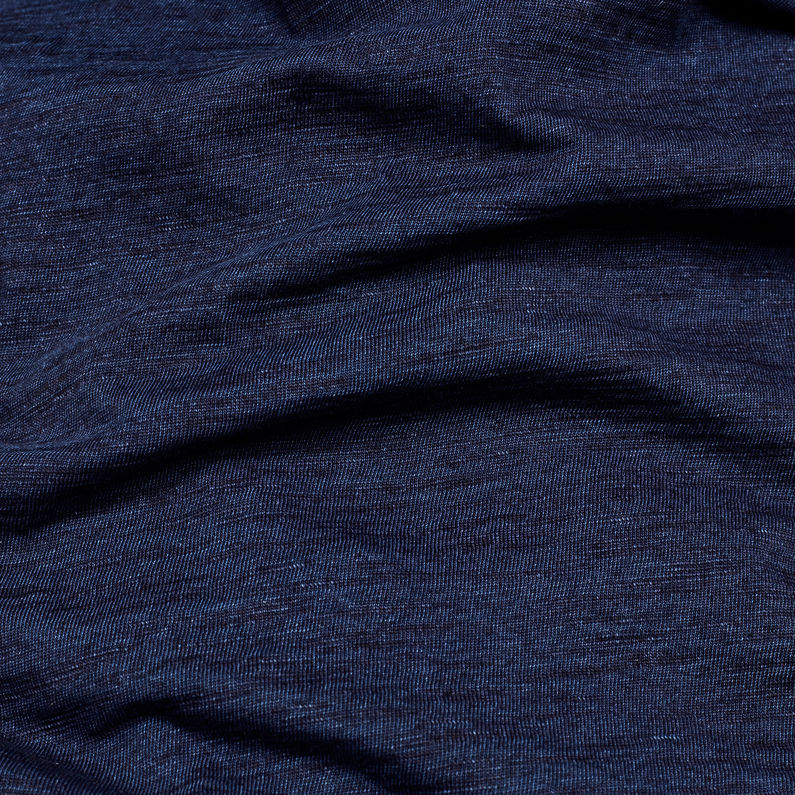 G-Star RAW® T-shirt Motac Fabric Mix Bleu foncé