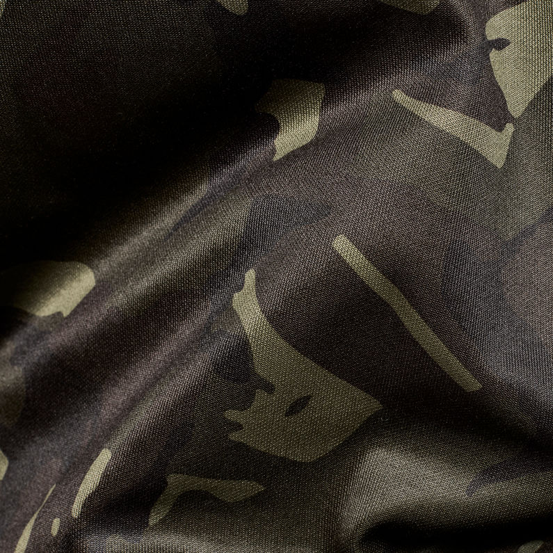 G-Star RAW® Gsraw Allover Track Jacket Green fabric shot