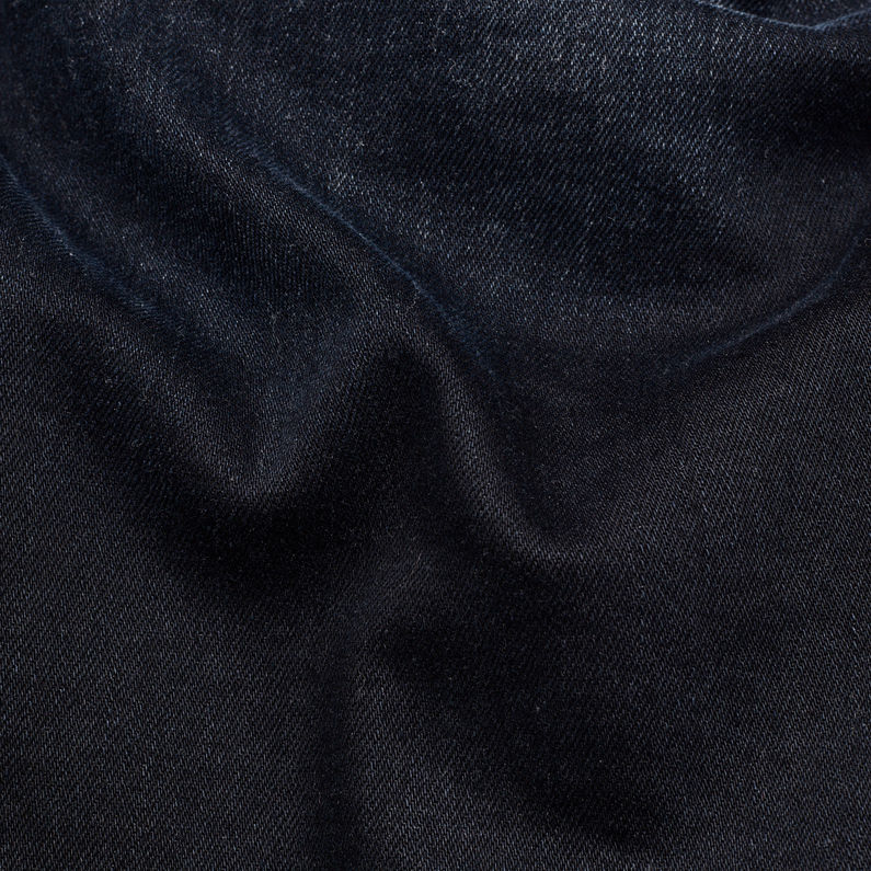 G-Star RAW® Mono largo Lynn 2-Zip Slim Azul oscuro fabric shot