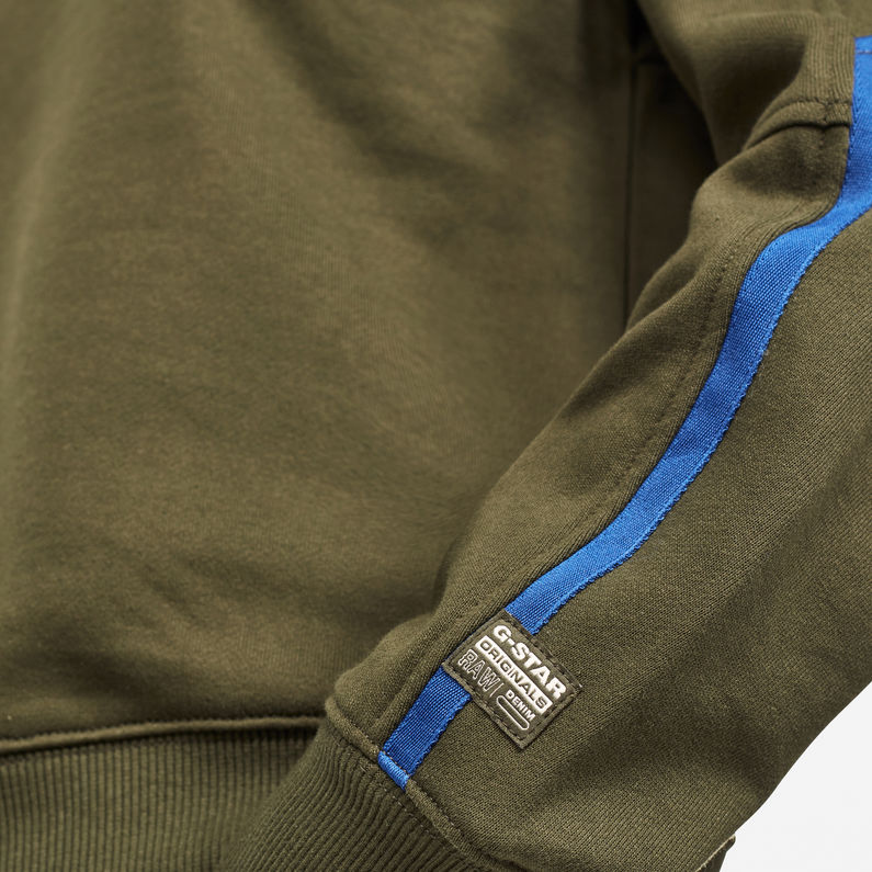 G-Star RAW® Pull Xzyph Incremis Vert detail shot