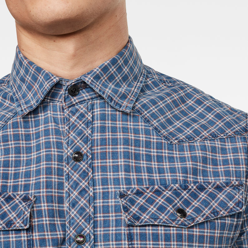 G-STAR® 3301 Slim Hemd Mittelblau